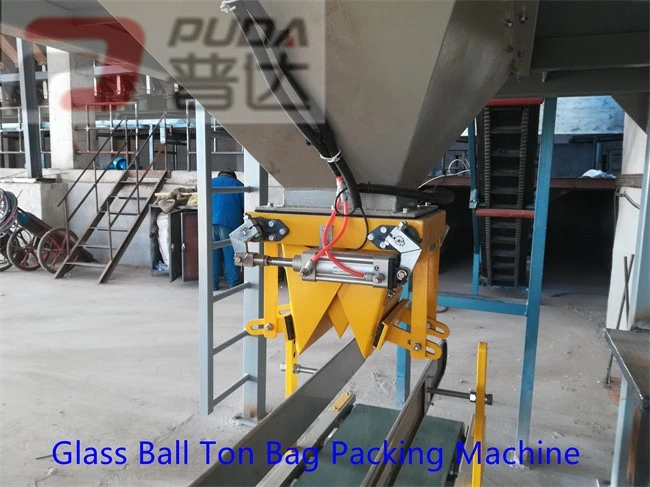 Glass ball ton bag packing machine 3 Glass ball ton bag packing machine 3